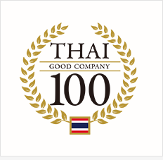 The THAI 100 logo